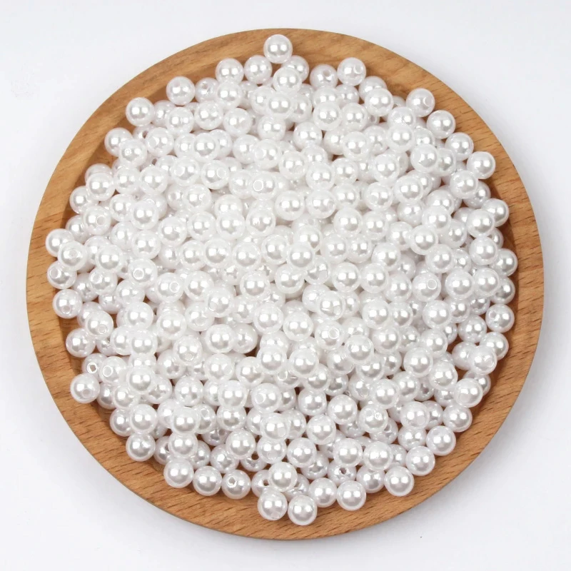 Pearl beads for Black Round Pearl Beads Various Sizes Loose Spacer Jewelry Marking Bracelet Necklace DIY Jewelry Finding