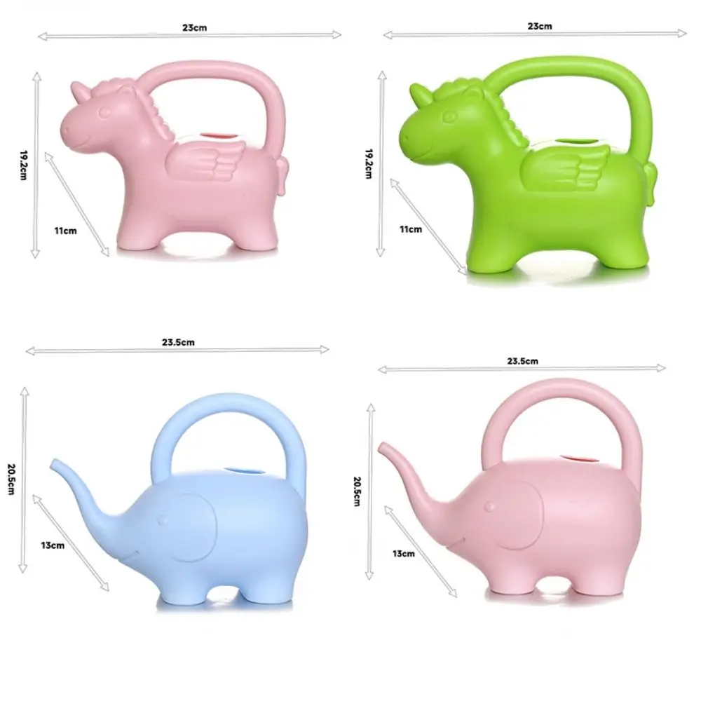 Cartoon Animal Shape Watering Can Plant Watering Pot with Handle Children