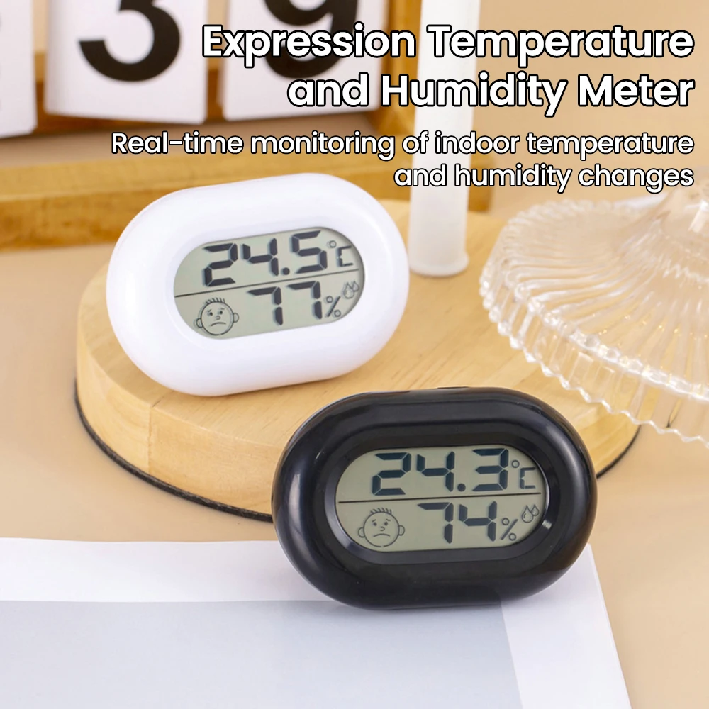 

LCD Digital Thermometer Hygrometer Temperature Indoor Humidity Meter Sensor Electronic Weather Station Meter Room Baby -20~50℃