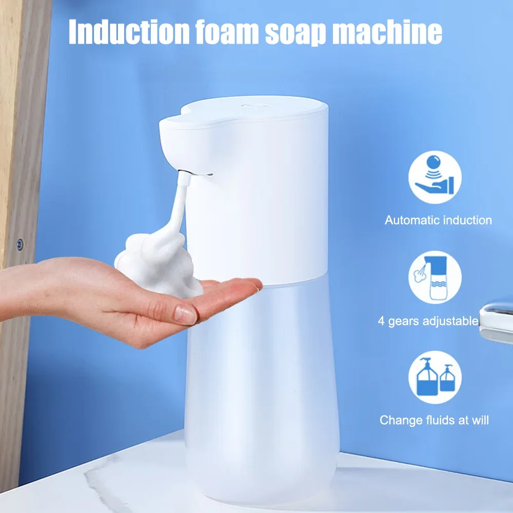 Automatic Foam Soap Dispenser Inductive Foam Washing Smart Hand Washing Soap Dispenser Alcohol Spray Dispenser Washing 2