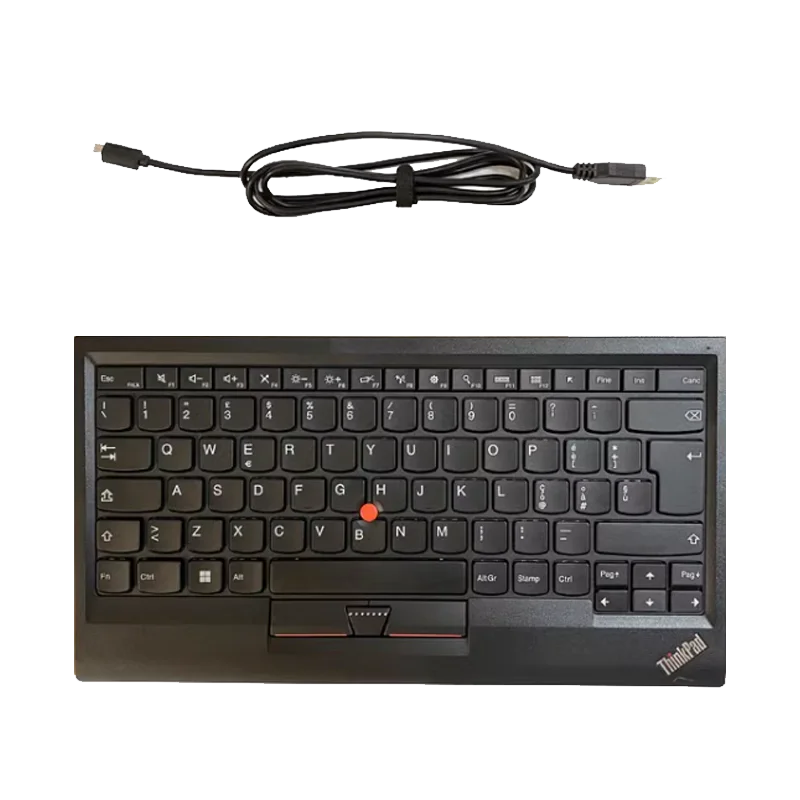 

Новая Оригинальная клавиатура RU IT NO NL для Lenovo ThinkPad Compact USB Проводная 0B47190 KU-1255