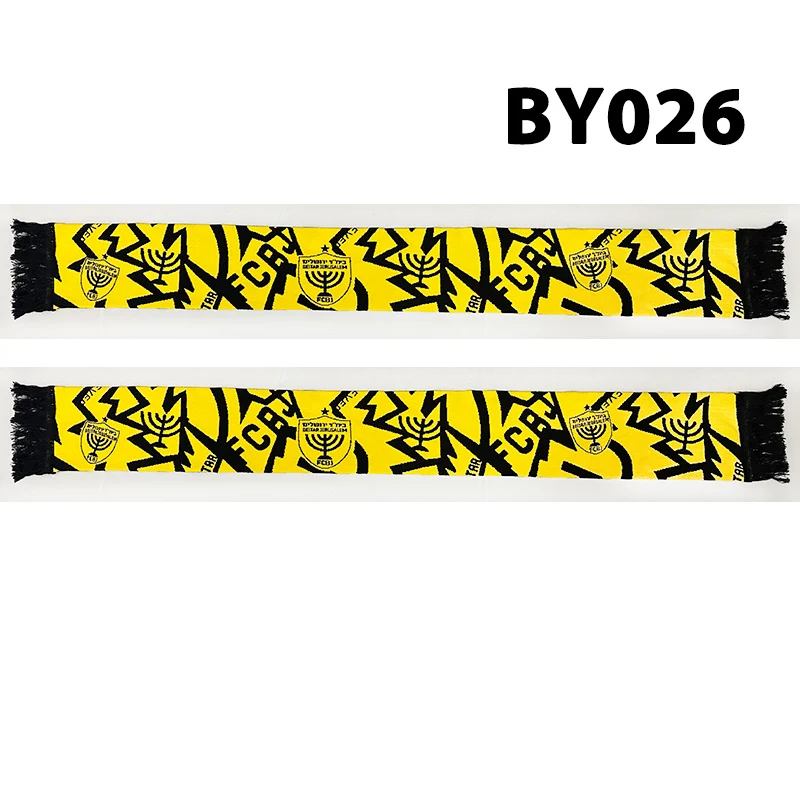 

Шарф-поклонники Beitar с двусторонним вязанием FC FCBJ, размер 145*18 см, BY026