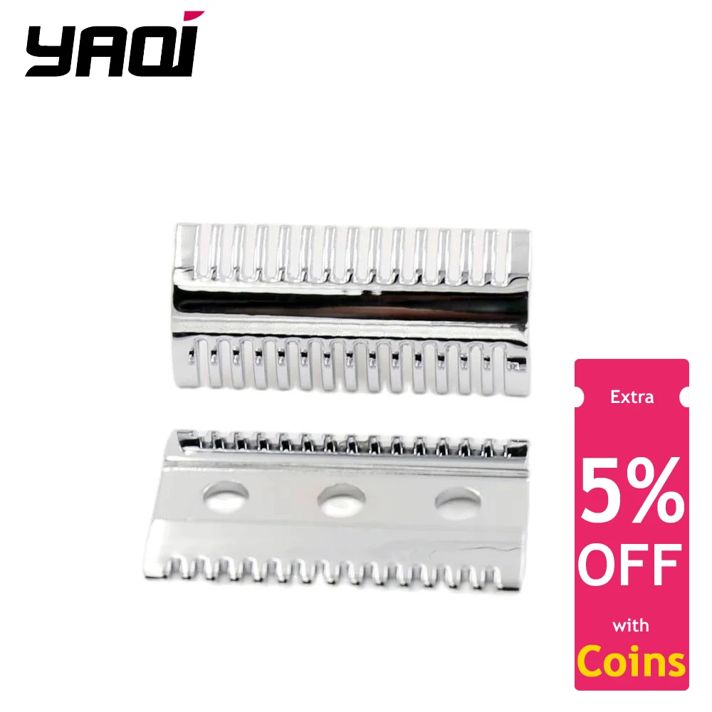 

Мужская безопасная бритвенная головка Yaqi Chrome Mellon для бритья