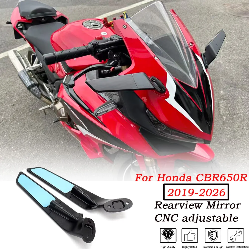 혼다 CBR 650R 2019-2026 2024 2023 2022용 CBR650R 리어뷰 미러,..