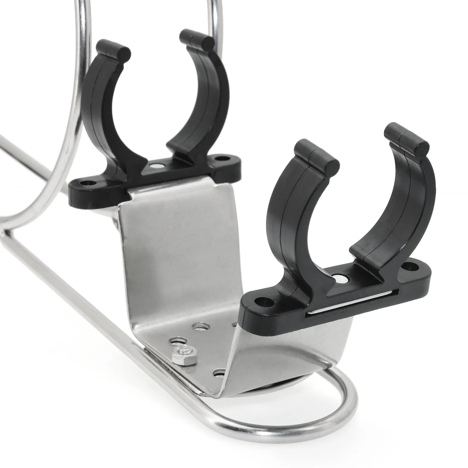 Deluxe Stainless Steel Lifebuoy and Beverage Holder