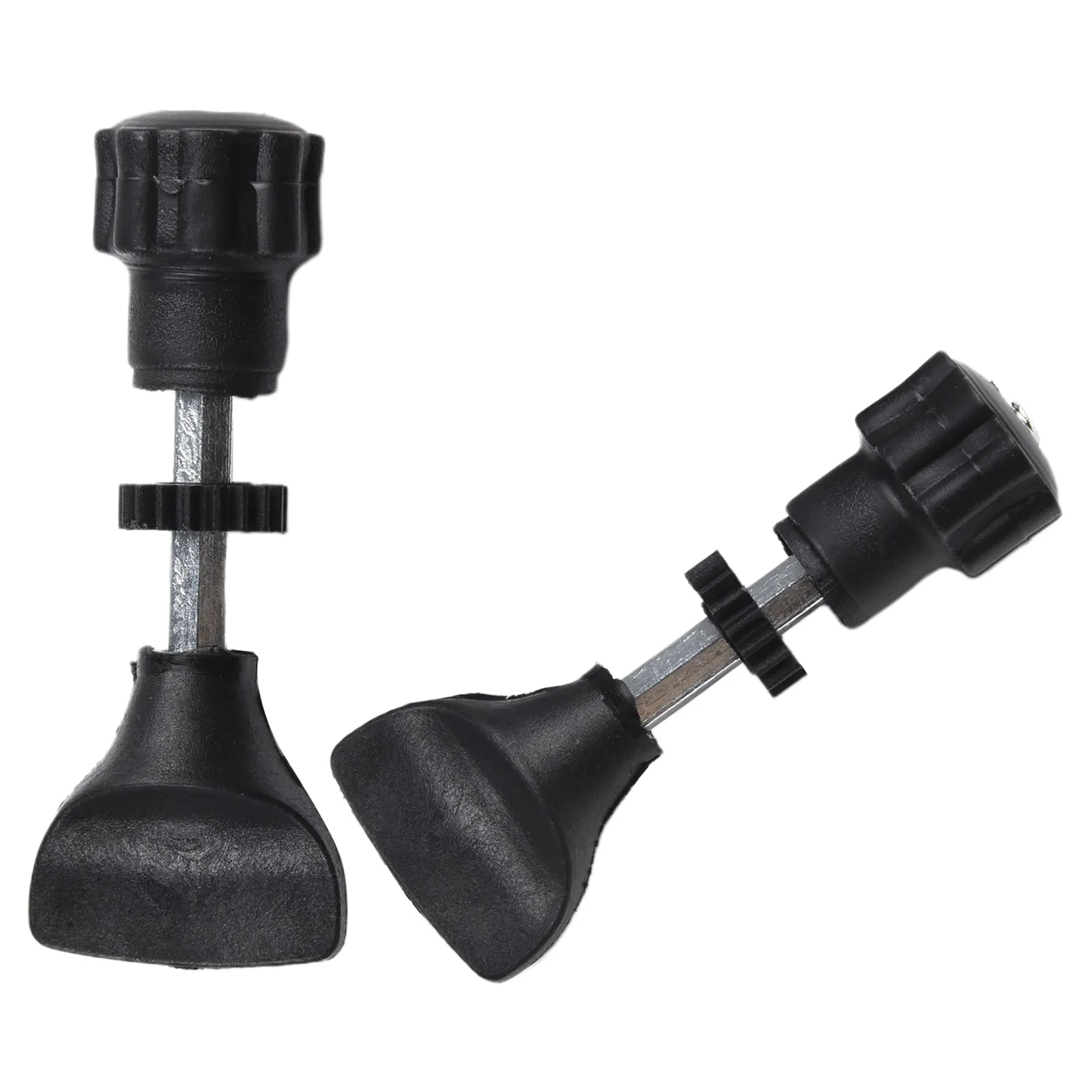 

2PCS Wooden Router Base Trimming Milling Machine Electric Trimmer Gear Screw 7.1cm/2.79in Black Tool Accessories