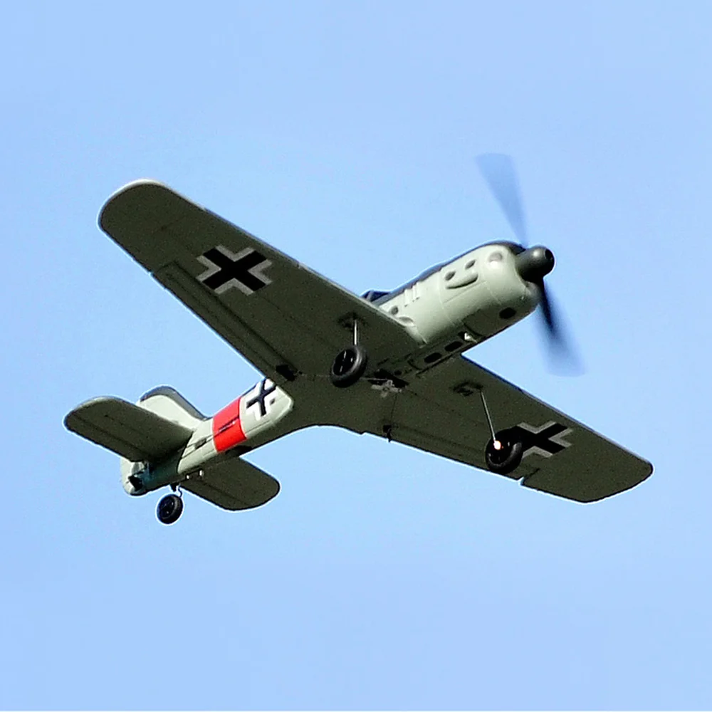 TOP RC HOBBY 402mm Mini FW190 2.4G 4CH EPP Scaled Warbird RC Airplane RTF for Beginners Compatible OpenTX Transmitter 2