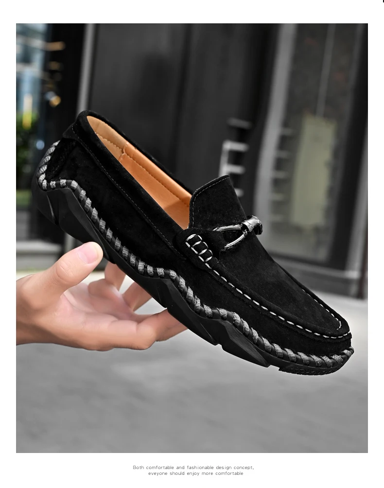 Loafers Shoes Men 2023 Man Flat Moccasin Shoes Men Boat Shoes Men