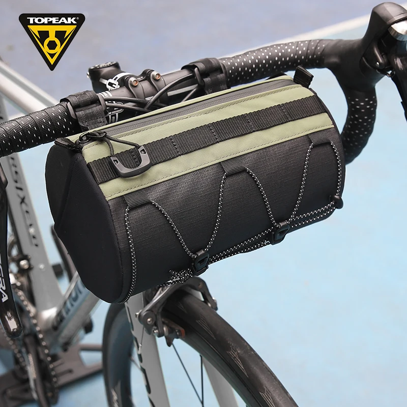 Topeak 3.8L Big Capacity Bicycle Front Tubular Bag Portable