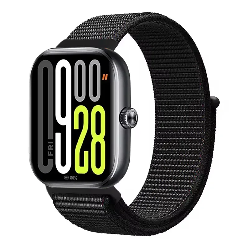 Premium Nylon Braided Loop Strap with Scratch-Resistant Buckle