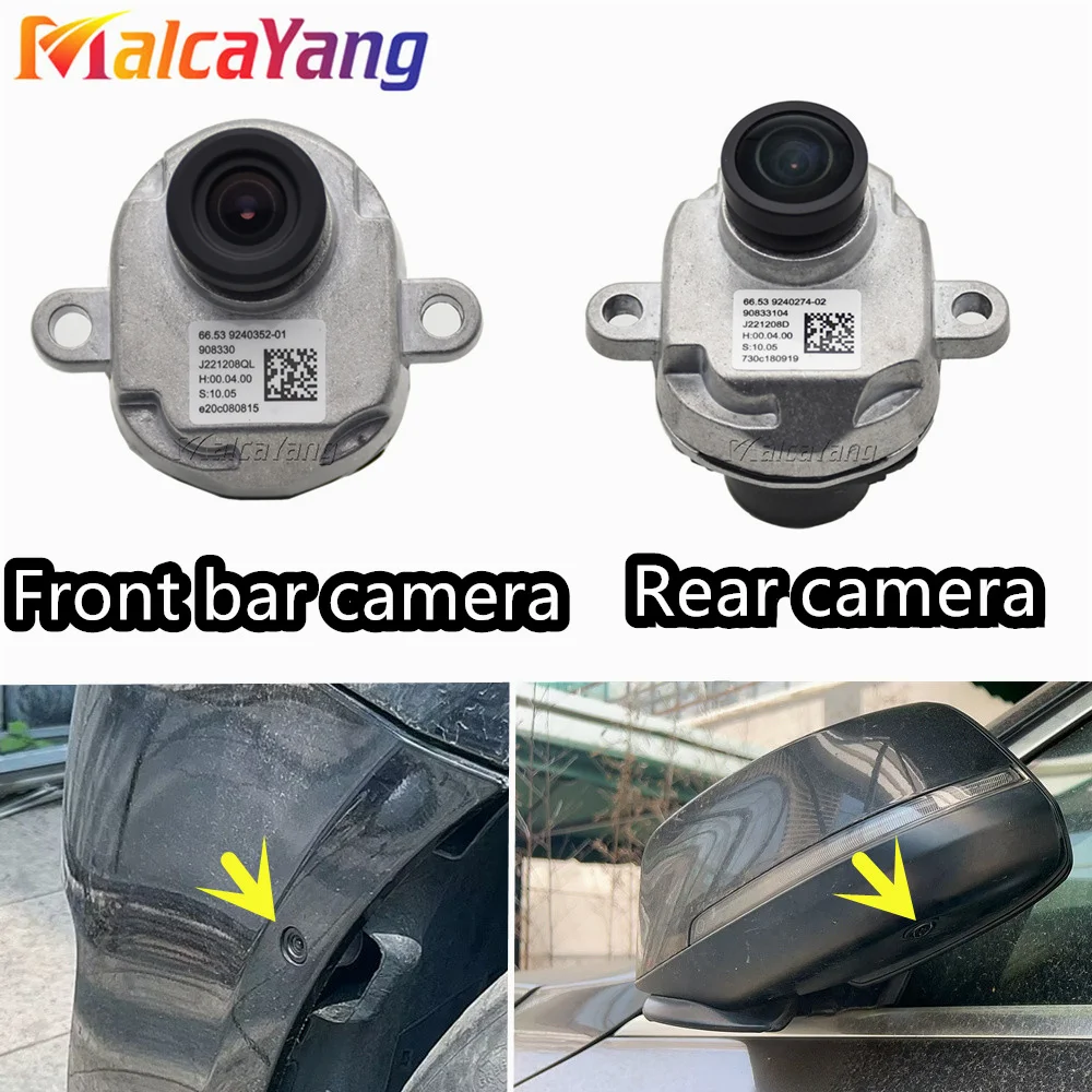 Auto Styling Voor Bmw Auto Voorbumper Zijzicht Back-Up Camera X5 E 70X6 E71 F01 F01 F02 F06 F07 F10 F11 F12 2010-2019