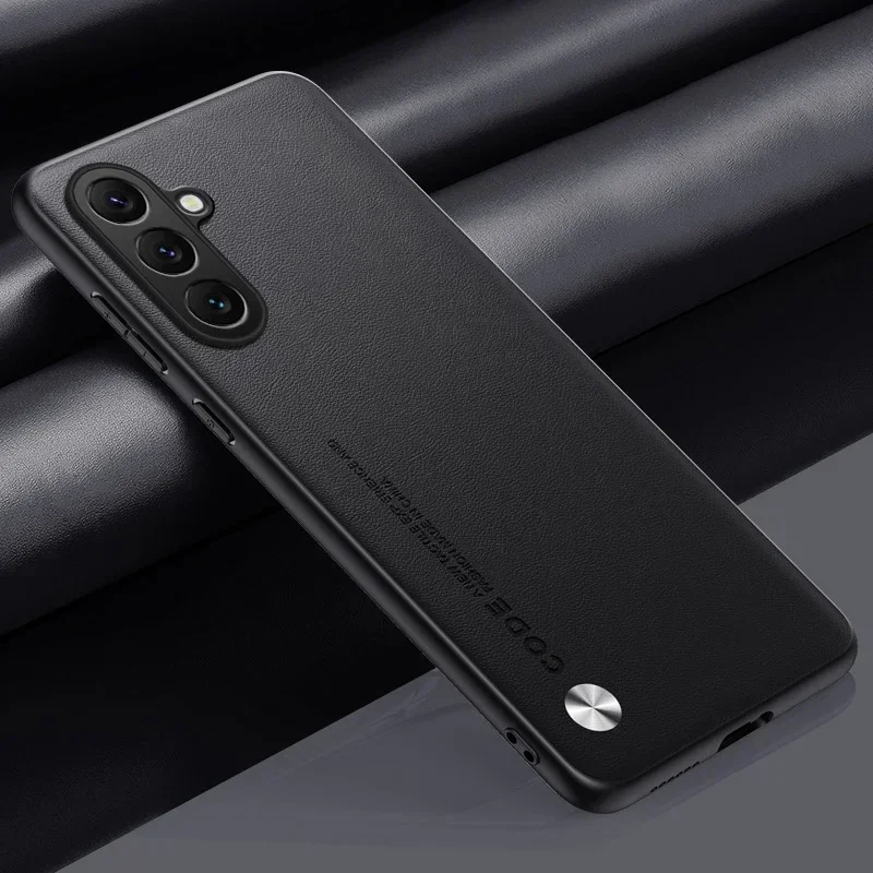Luxurious PU Leather Back Cover Case