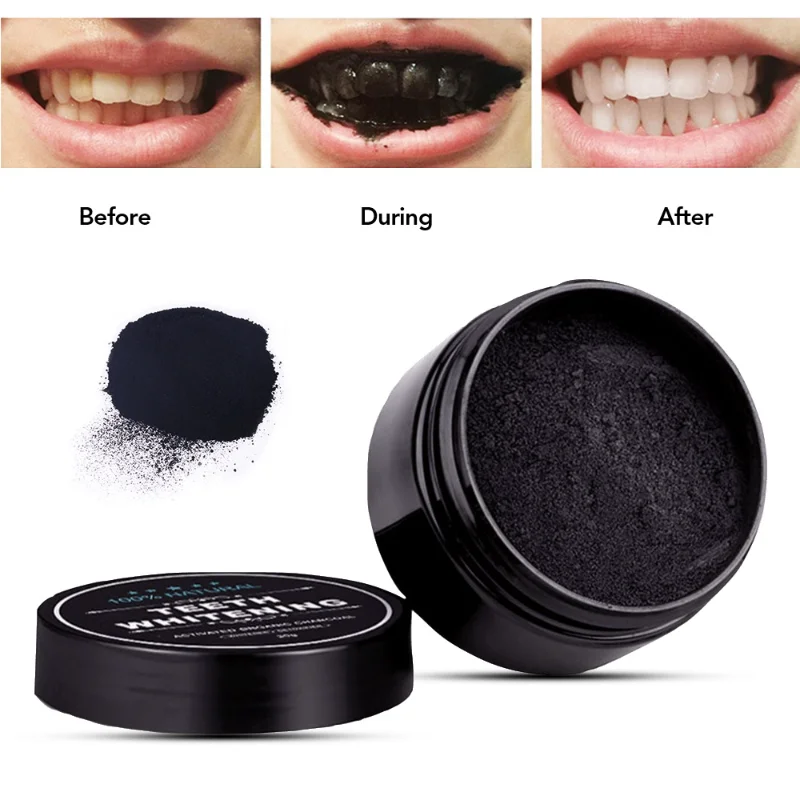 

Daily Use 30g/60g Tooth Whitening Powder Activated Bamboo Charcoal Powder Tooth Whitening Detergent Powder To Remove Tartar