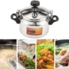 Pressure Cooker Explosion Proof High Temperature Resistant Large Capacity Safe Durable Aluminum Alloy Pressure Cooker for Home 6