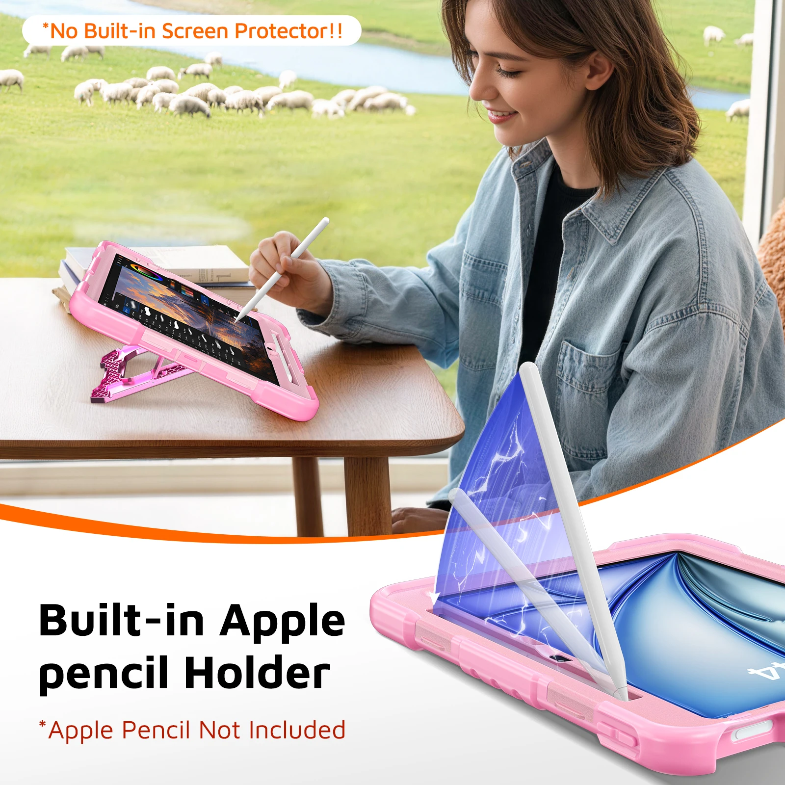 Ultra-Durable Shockproof Kids Silicone Tablet Case 