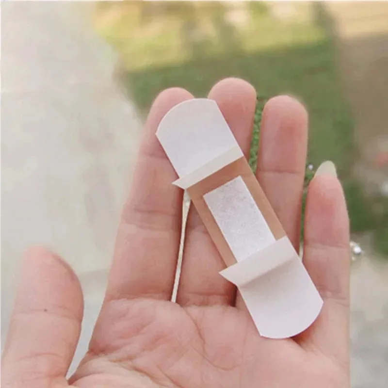 200/400/600/800Pcs Band-Aids Waterproof Cushion Adhesive Plaster Wound Hemostasis Sticker Band First Aid Bandage Medical Gauze