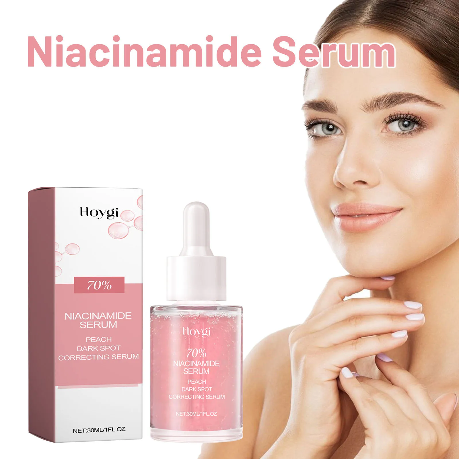 Niacinamide Serum Melanin Removal Fade Melasma Dark Spots Corrector Shrink Pores Hyaluronic Acid Moisturizing Korea Skin Care 4