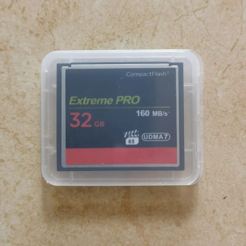 CF 카드 컴팩트 플래시 메모리 카드, 저렴한 가격, 클리어 주식, 8GB, 32GB, 64GB, 128GB