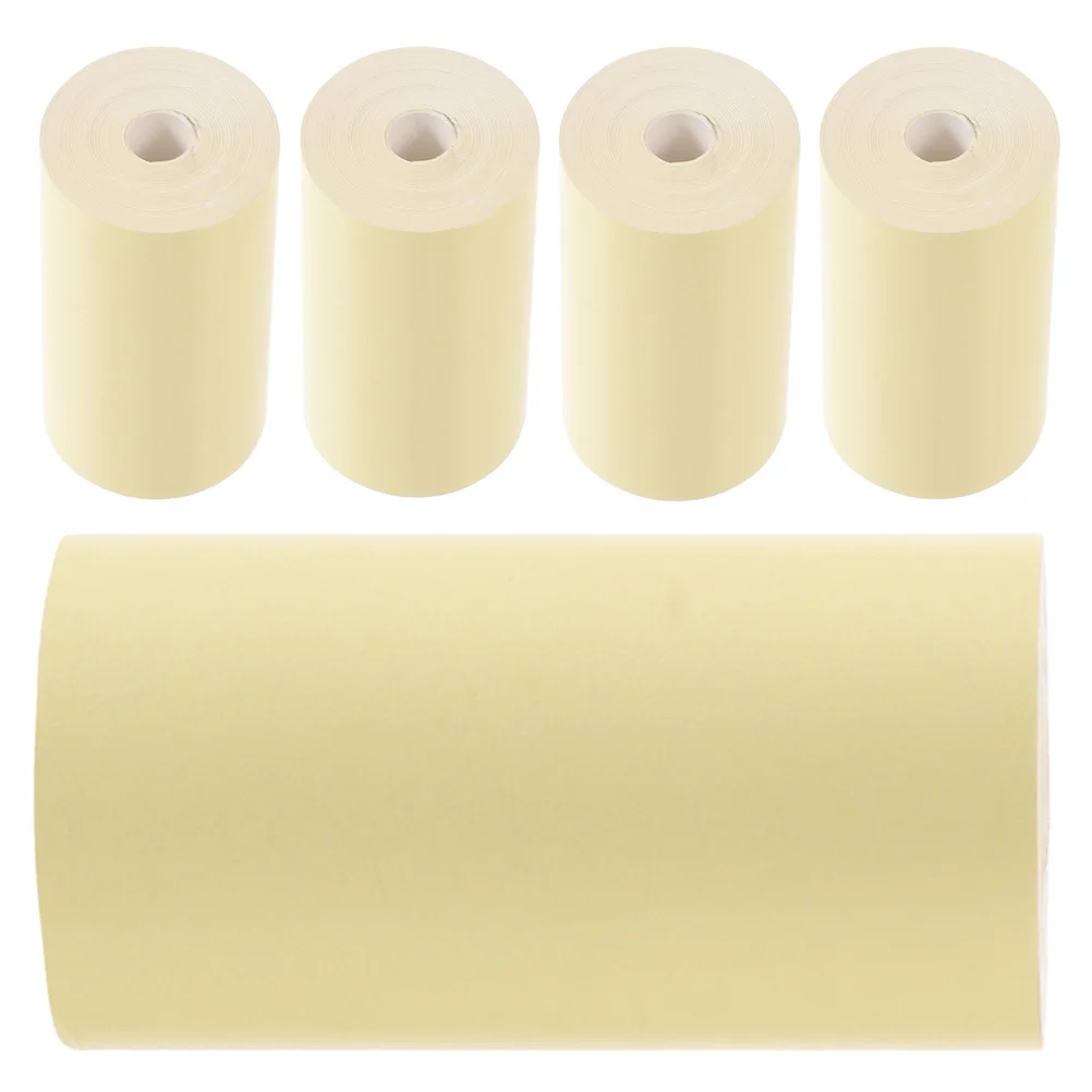 

5 Rolls Thermal Paper Receipt Papers Printing Checkout Counter Ream Printer Cash
