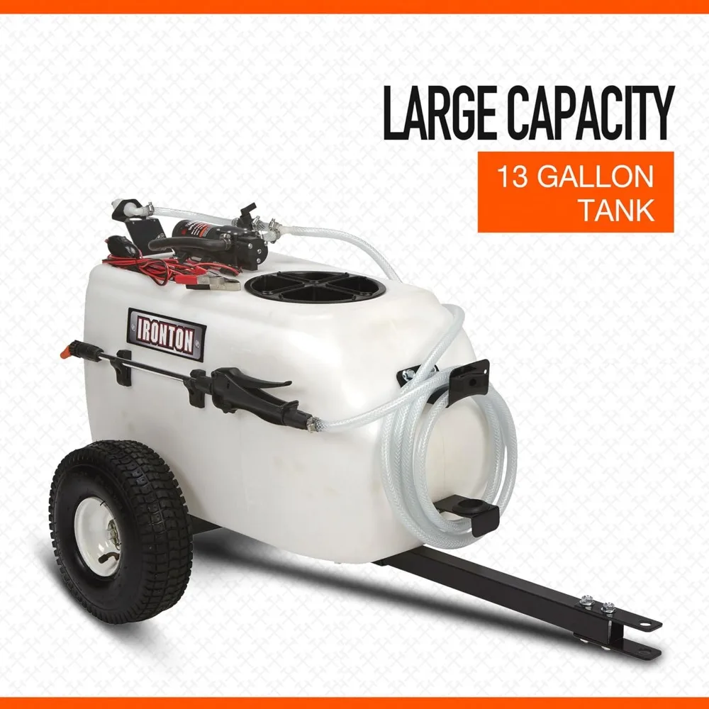 Tow-Behind Trailer Broadcast and Spot Sprayer Image 2