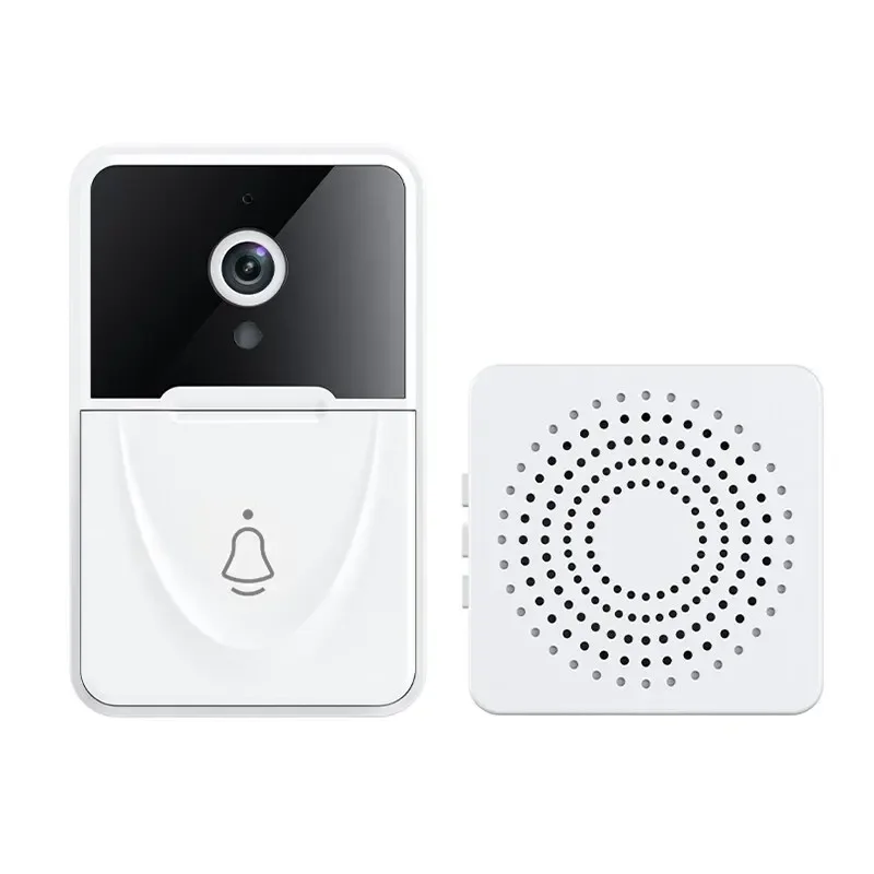 

VGA Smart Wireless Doorbell WiFi Outdoor HD Camera Door Bell Night Vision Video Intercom Voice Home Monitor Door Security Chime