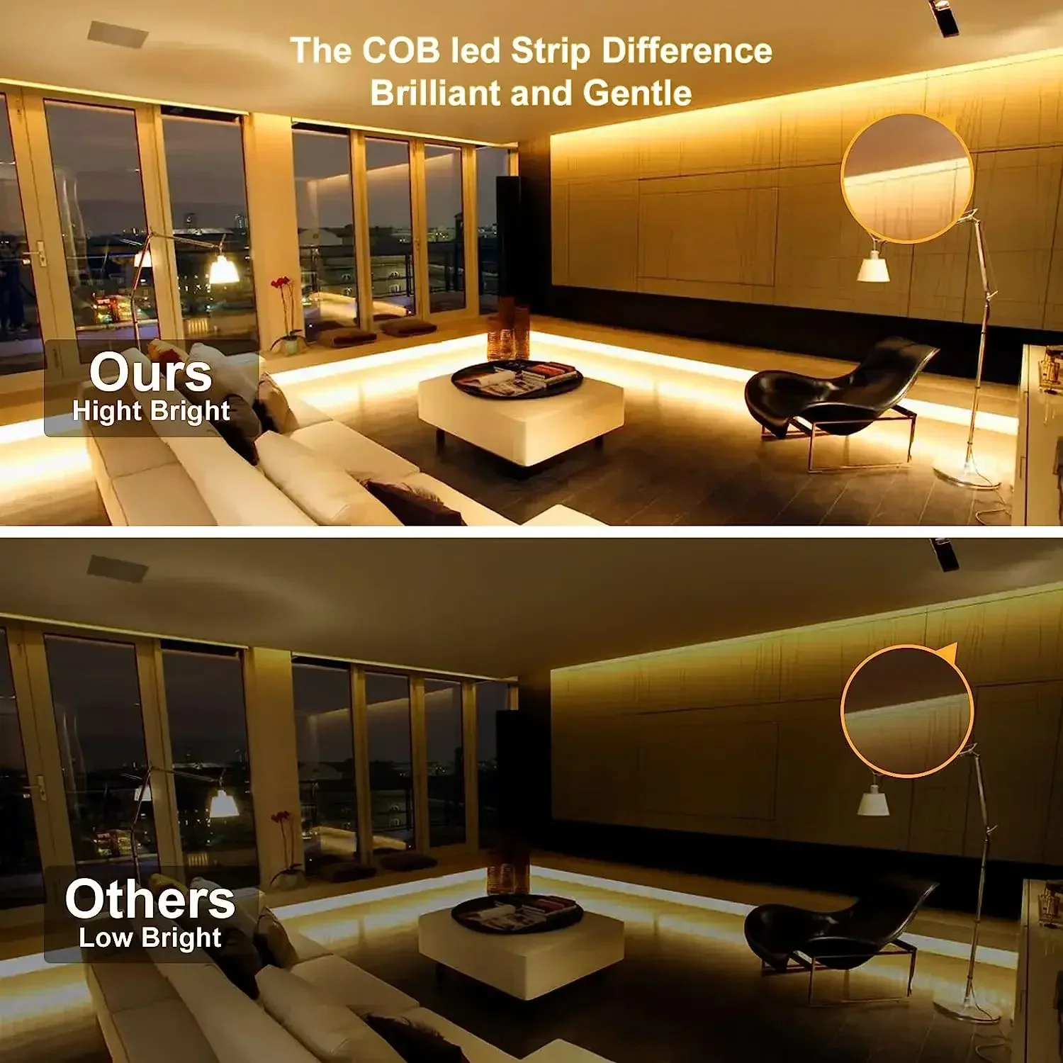 รูปสินค้า ตัวควบคุมแสงไฟ LED WiFi สีเดียว ปรับความสว่างได้