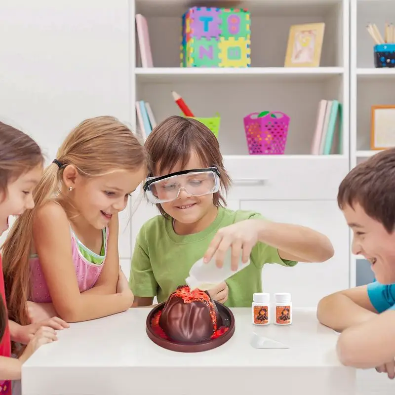 Рисунок 2 - Извержение вулкана DIY Stem проекты