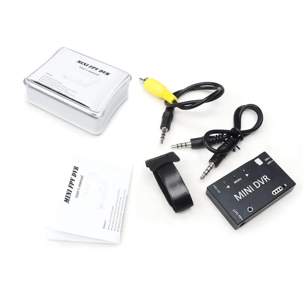 Mini FPV DVR ModuleRC FPV DVR ModuleMini FPV DVR Module, Mini FPV DVR Module NTSC PAL Switchable Built in Battery Video Audio FPV Recorder Quadcopters & Multirotors Vehicle Scale