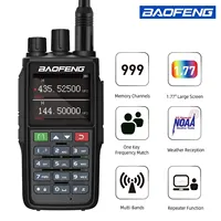 BAOFENG NOAA 5W Tri Band UV-22L Outdoor Sport Two Way Radio, Long Range Handheld Walkies Talkies 1