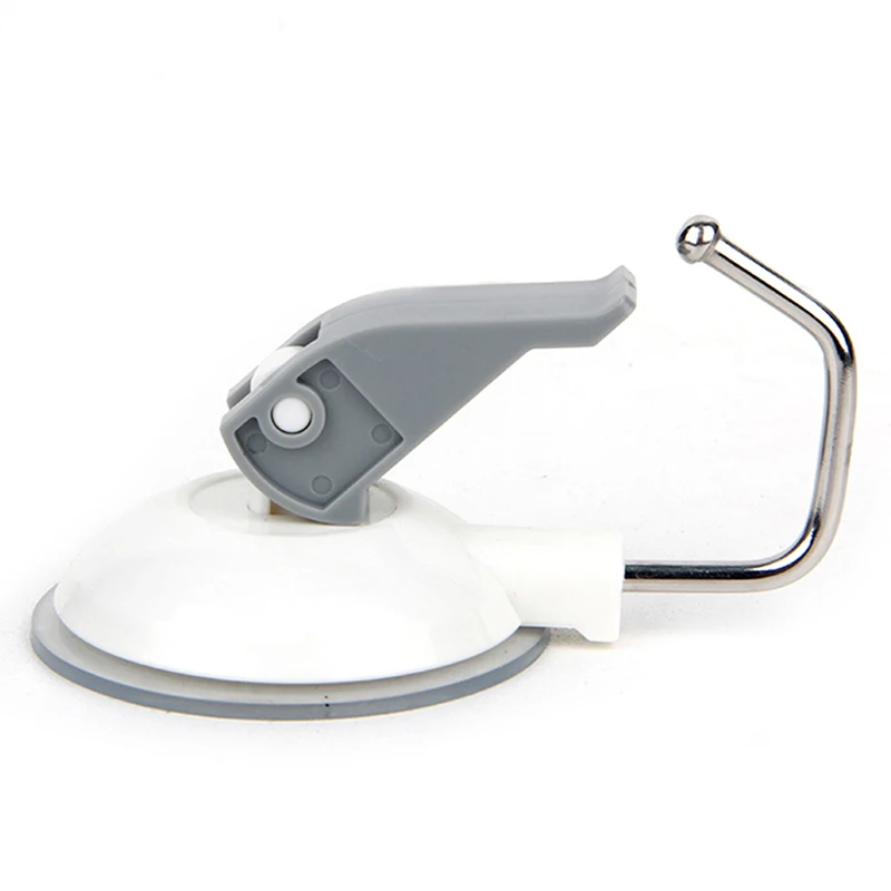 Hooks Strong Holder Hooks Suction Cup Hanging Removable Bathroom Kitchen 2PCS