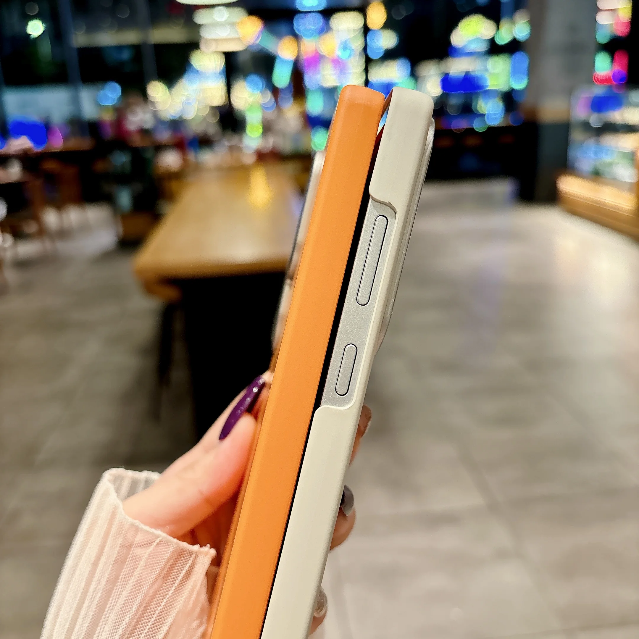 Ultra Thin Slim Hard PC Matte Case with Wireless Charging & Magnetic Cover