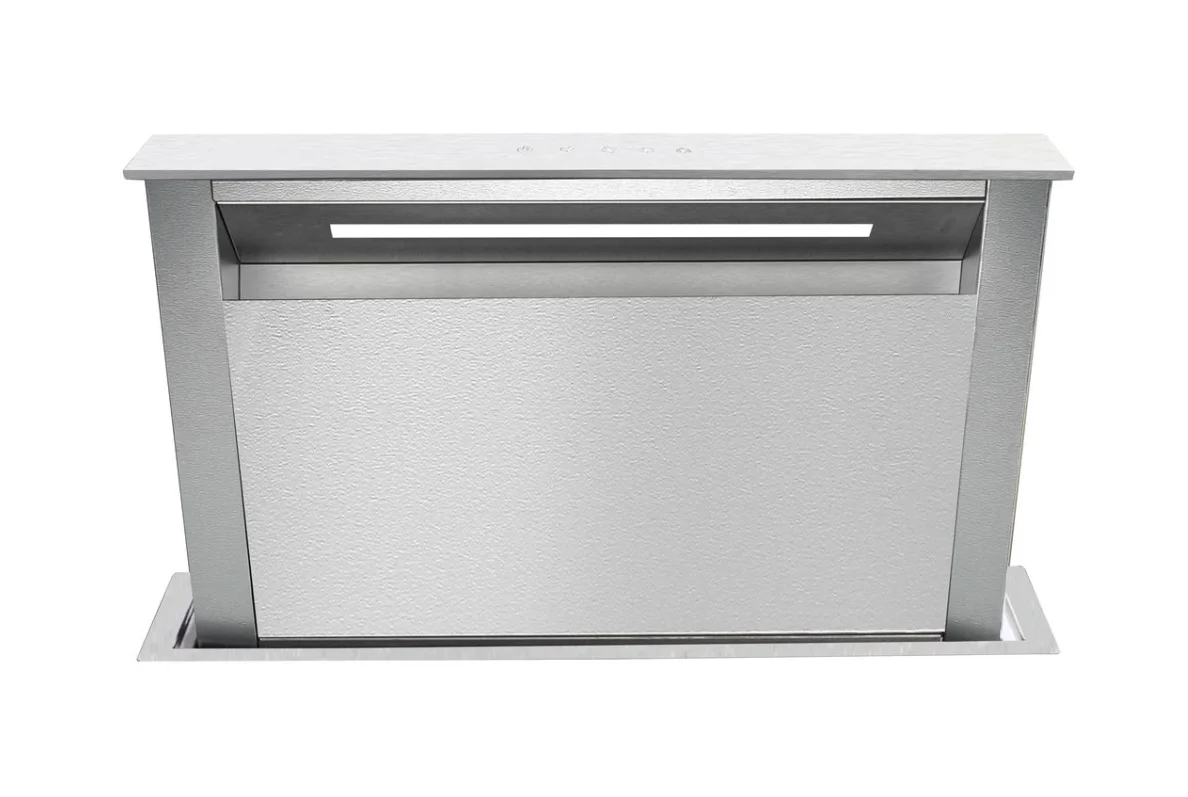Hot sales downdraft hood with flat motor system space saving downdraft cooker hood 4
