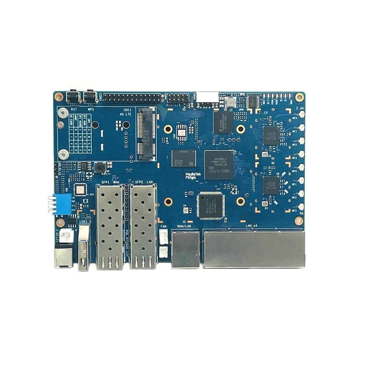 ٳ PI BPI-R3 2G + 8G EMMC 2X SFP   , 4G , 濭, 2 X׳,  EU ÷ 