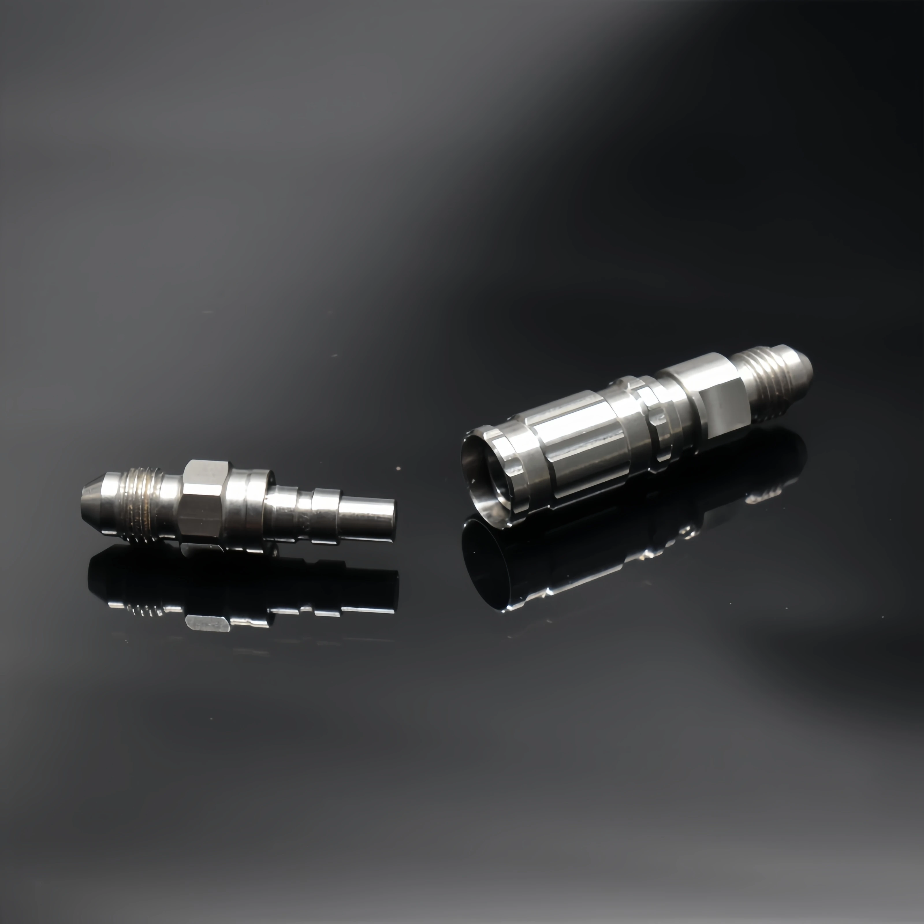 Stainless Steel AN-3 AN3 Motorcycle Brake Line Hose Fluid Quick Release Connect Fitting Adapter Kit for Honda for Yamaha