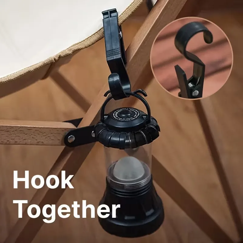 Portable Outdoor Canopy Clip Multi-functional Hooks for Camping and TravellingTent Accessories Tent Hook Camping Accessories