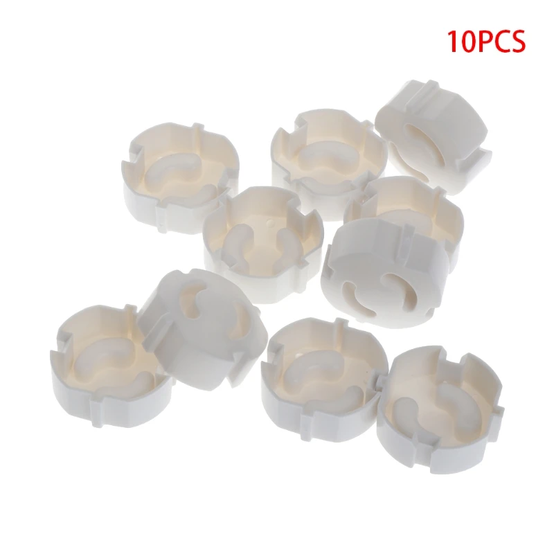 

10pcs/set Plug Socket Covers UK for Baby Proofing Tight Fit Waterproof Wall Socket Protector Set for Indoor Outdoor Use