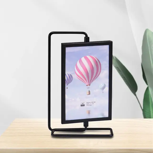 Forgó Fotókártyák Megjelenítő Tartó Képkeret A Hálószoba Parasztház Nappalihoz - Image 5