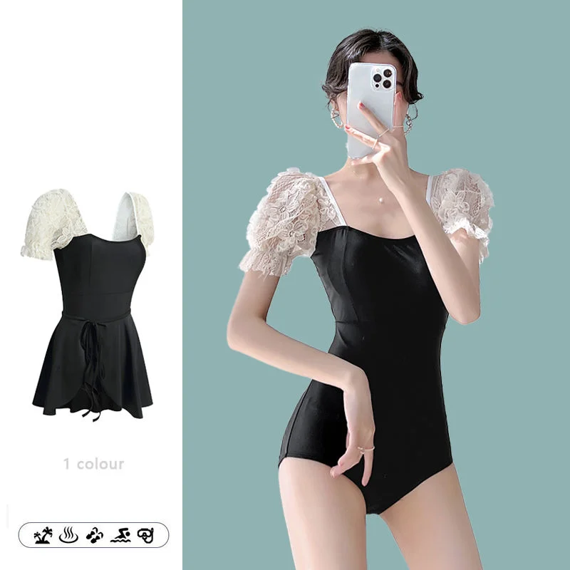 

2023 New Fashionable Beach Women's Two Piece Swimsuit High Waited Two Piece Embroidered Off Shoulde Bohemian Bikini Set