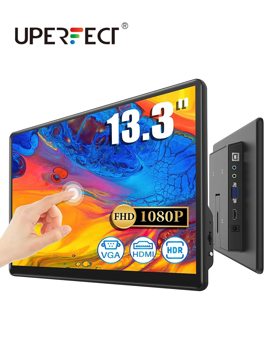 Hdmi Portable Monitor Touch Screen | Uperfect Touch Screen - 12.3 -