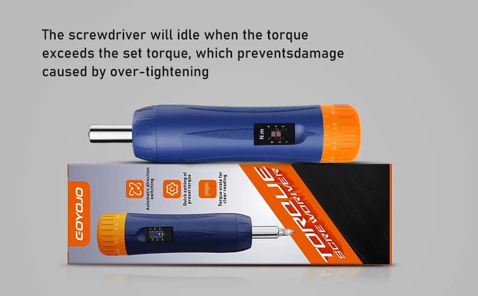 Professional Preset Torque Screwdriver 1-6 Nm 1/4'' Drive Precision Adjustable T