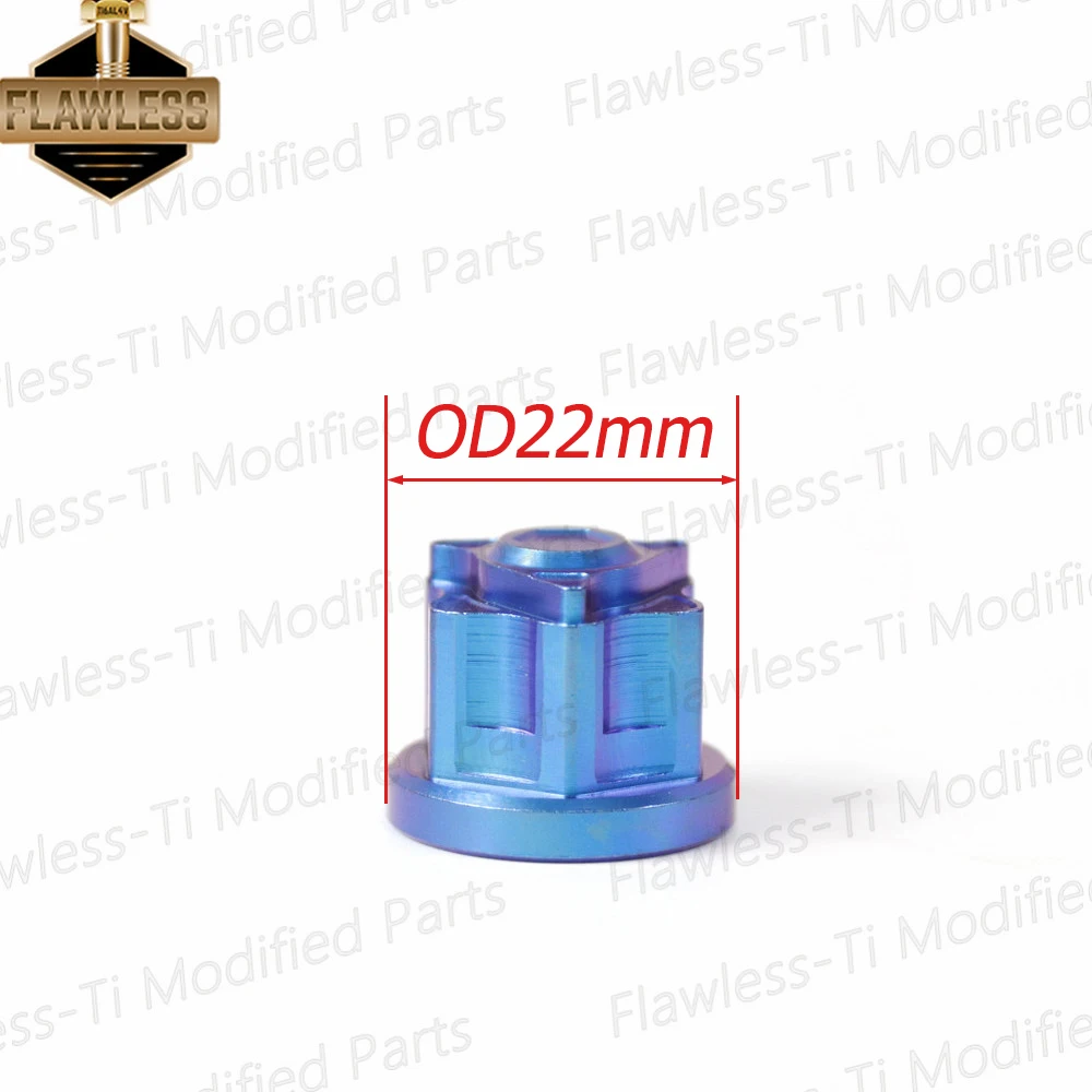 flawlesti porca dianteira traseira do tubo de 01