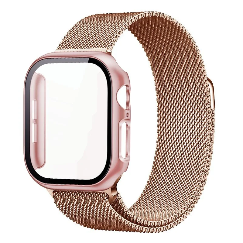 ตัวเลือกสินค้า สายโลหะ Starlight Milan + เคส Apple Watch หลายขนาด