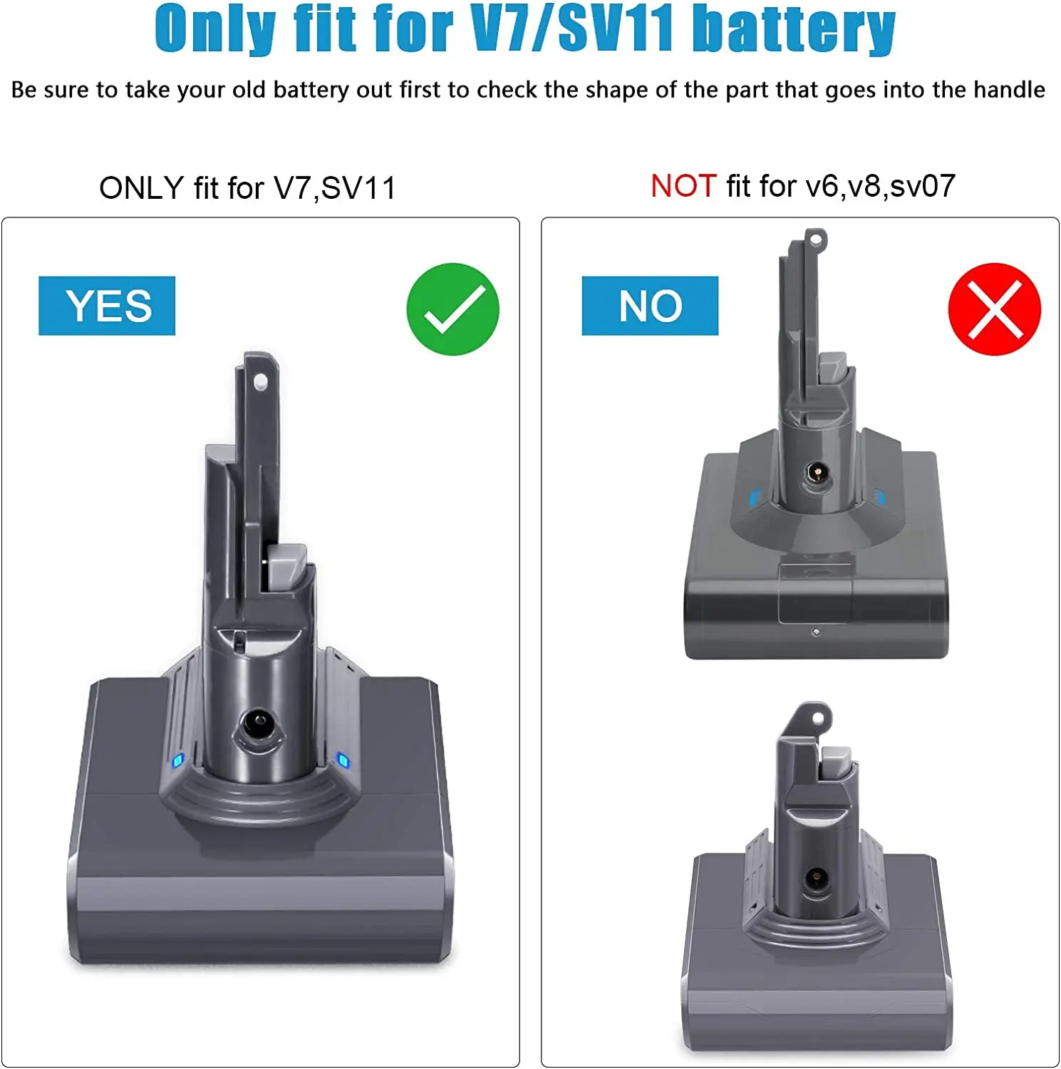 Dyson V7 Fluffy 一週間前に新しいバッテリーに交換