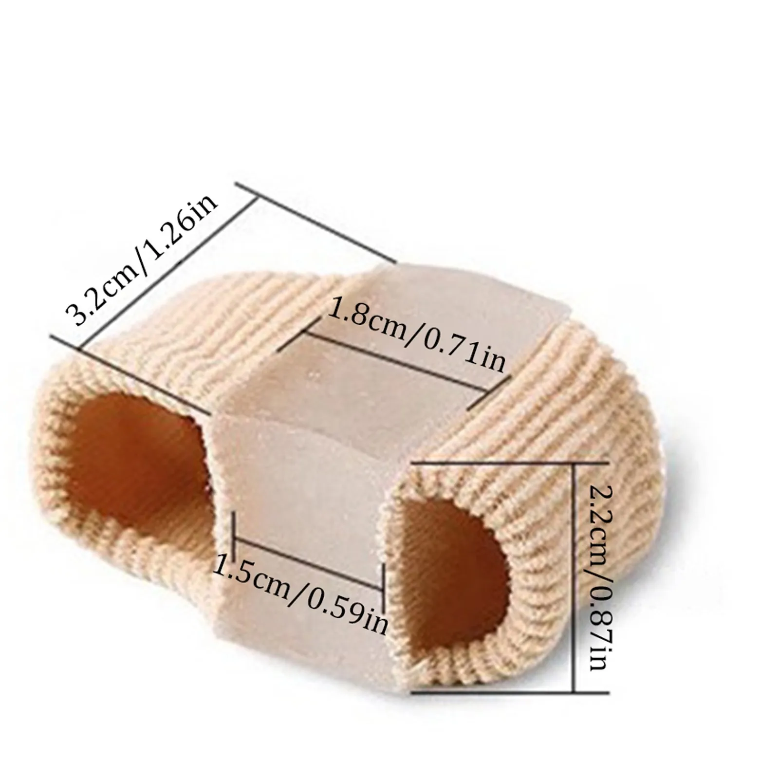 Adult Toe Separator Valgus Silicone Toe Spacer To Improve Thumb Valgus Orthosis for Men And Women Physical correction