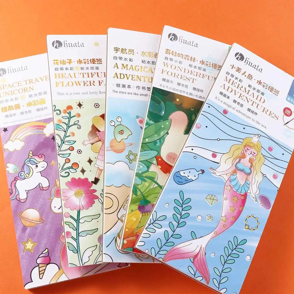 

Book Pocket Drawing Book Gouache Graffiti Picture Book Blank Doodle Book Set Gouache Picture Book Watercolors Coloring Books