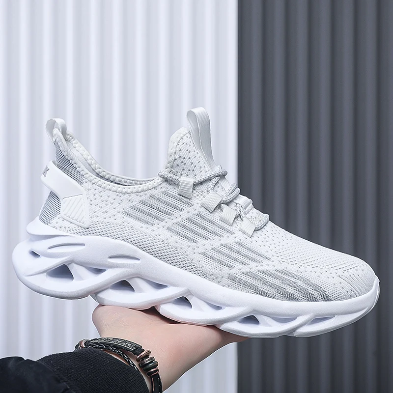 Sommer Männer lässig Turnschuhe Mesh atmungsaktive Sportschuhe billig groß plus Größe 47 48 49 50 51 52 Drops hipping – Detail 6