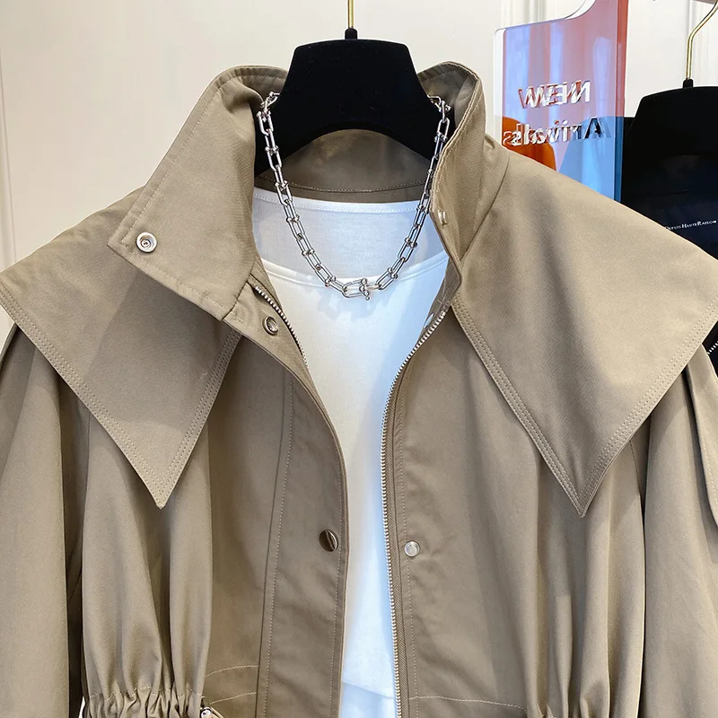 Рисунок 3 - Повседневный короткий Тренч с длинным рукавом