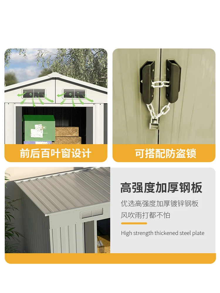 Outdoor tool garden storagesimple combination house yard outdoor sundries storage sundries movable board