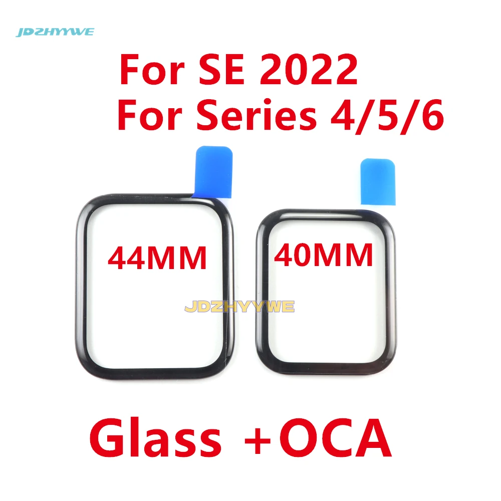 1PCS Touch Screen Front Screen Outer Glass For Apple watch series 4 5 6 S4 S5 S6 SE 40mm 44m Outer lens Panel Repair