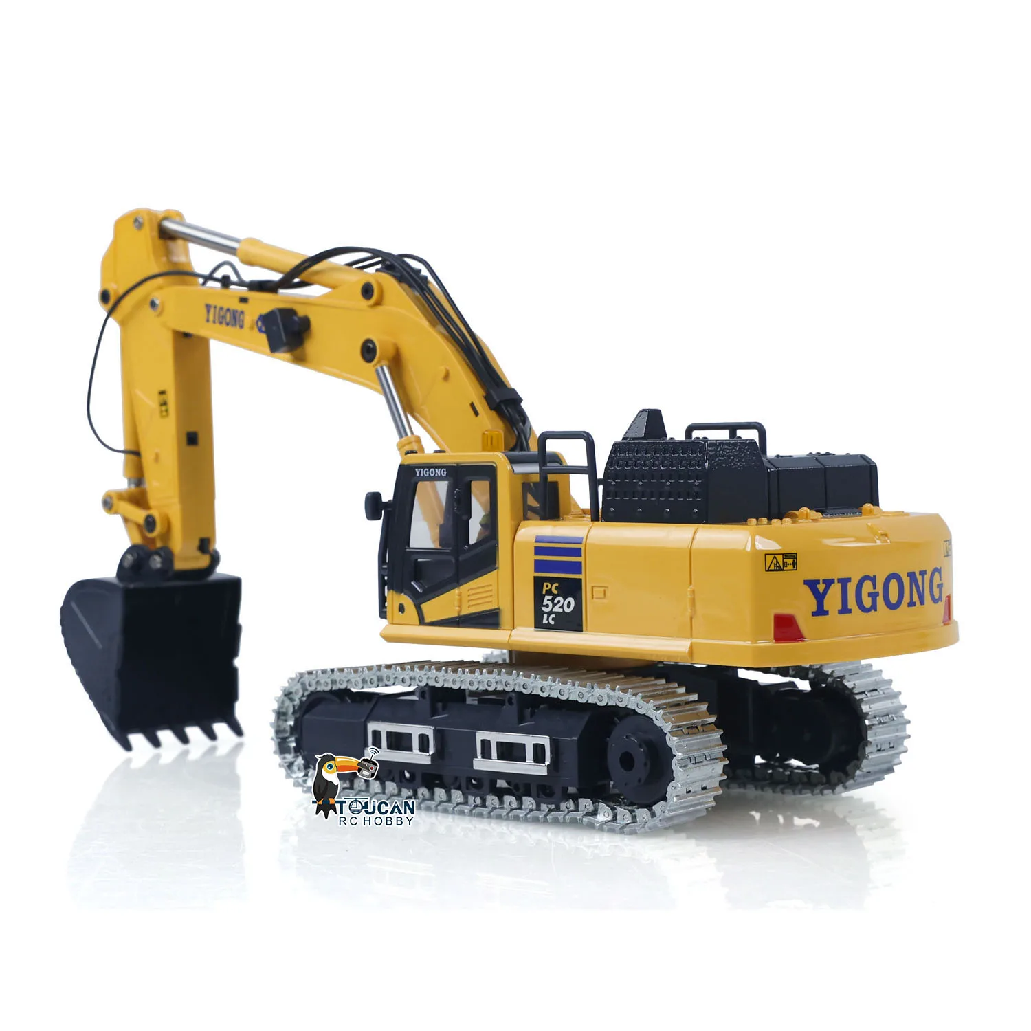 RTR 1/50 RC 굴삭기 PC520 전동 무선 조종 굴착기 로더 LR636 모델 크롤러 덤프트럭 T14R 조명 사운드 시스템 유닛